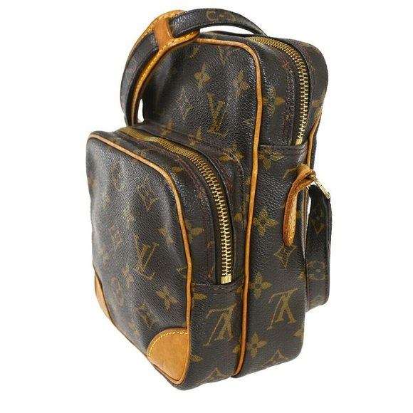 LOUIS VUITTON Amazon Crossbody Shoulder Bag Monogram Leather - Picture 13 of 16